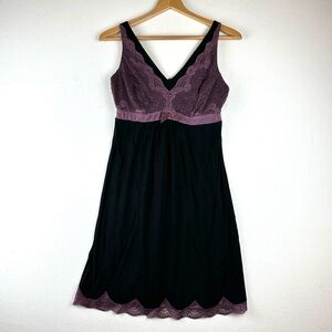 Soma Lace Babydoll Chemise Stretch Dress Nightgown Romantic